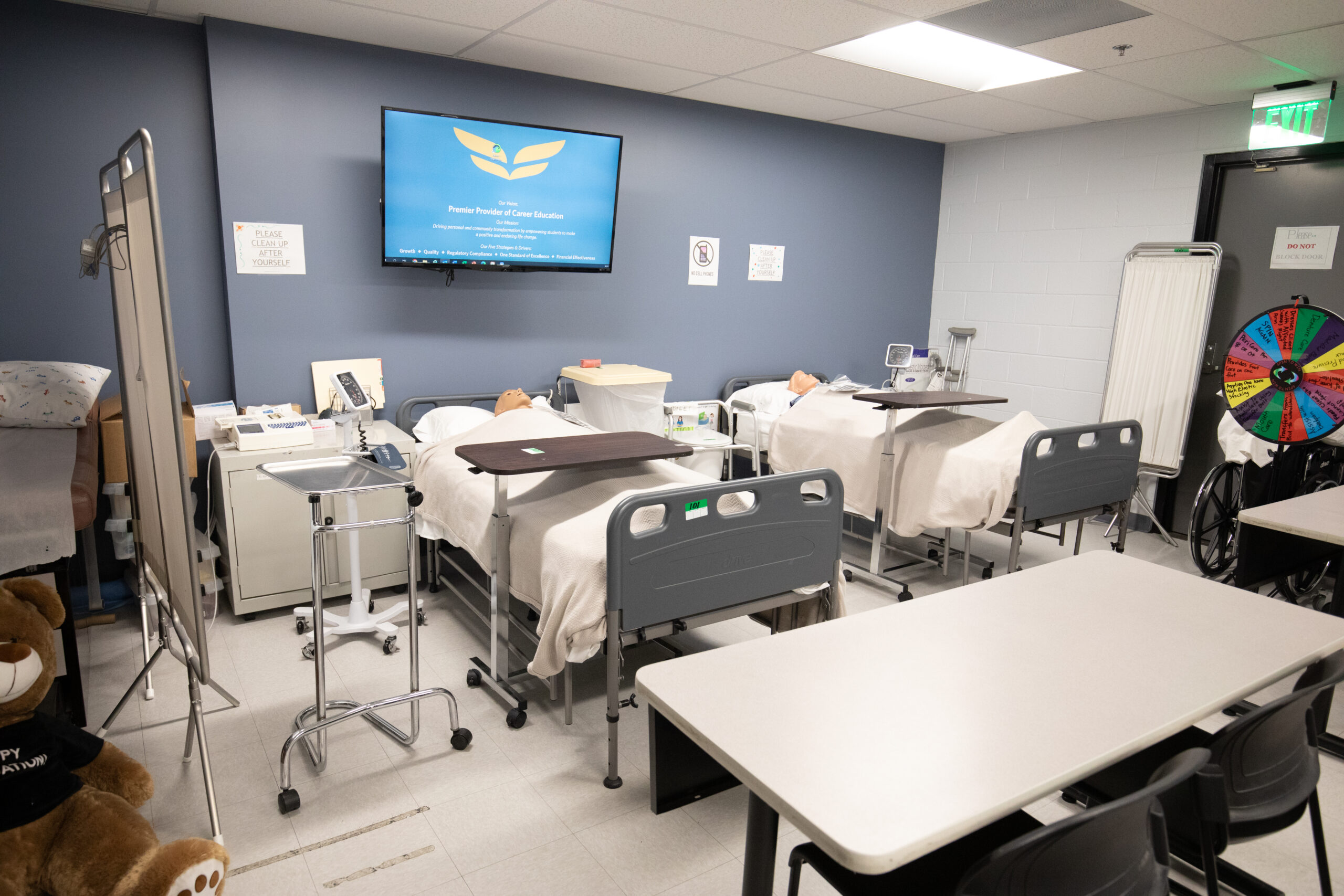 US Colleges Santa Ana Medical Classroom