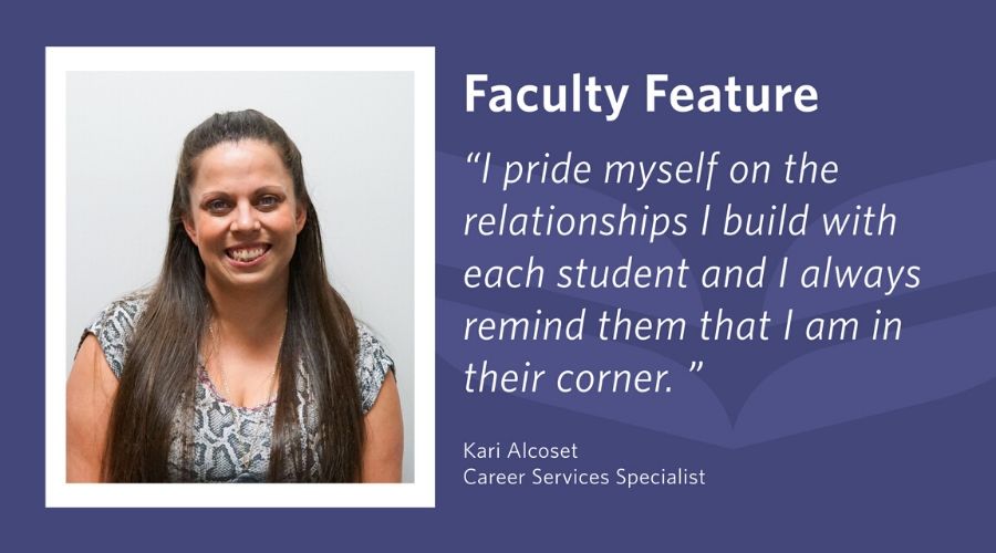 Meet Kari Alcoset, Career Service Specialist in Anaheim